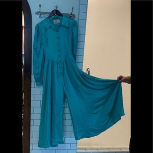 Fashion Brand Company Teal Jumpsuit